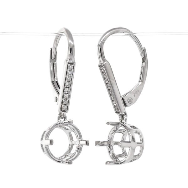 Drop Fashion Earrings Mounting