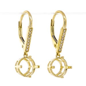 Drop Fashion Earrings Mounting