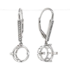 Drop Fashion Earrings Mounting
