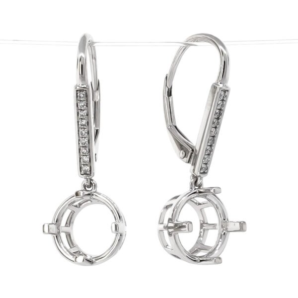Drop Fashion Earrings Mounting