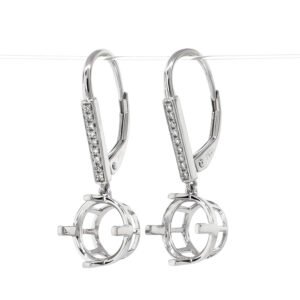 Drop Fashion Earrings Mounting