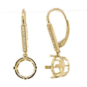 Drop Fashion Earrings Mounting