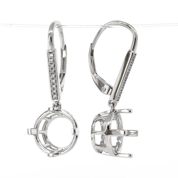 Drop Fashion Earrings Mounting