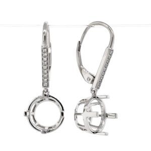 Drop Fashion Earrings Mounting