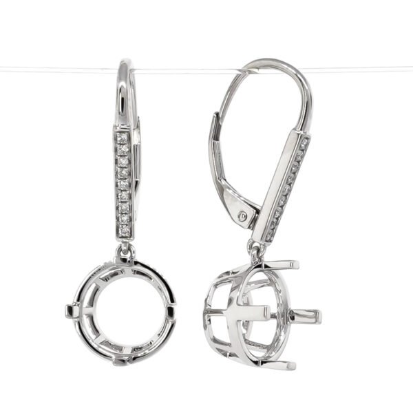 Drop Fashion Earrings Mounting