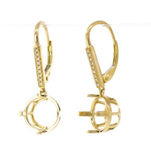 Drop Fashion Earrings Mounting