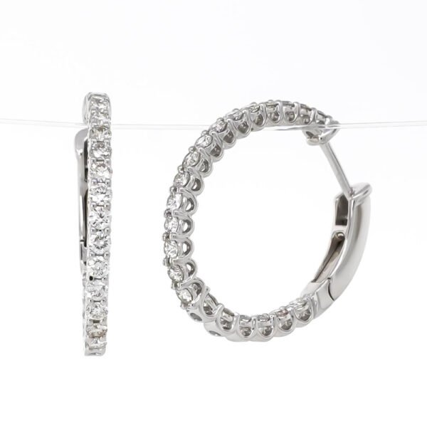 Oval Hoop Earrings