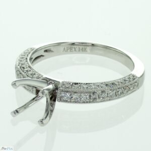 Diamond Accented Ring Mounting