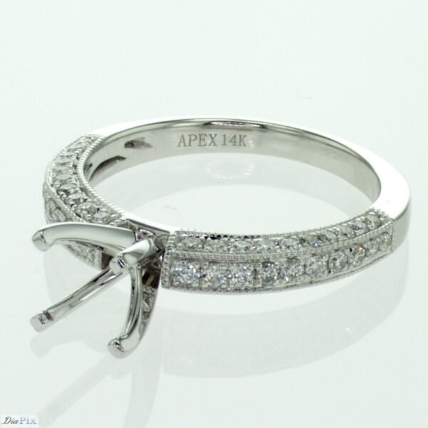 Diamond Accented Ring Mounting