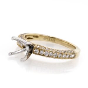 Diamond Accented Ring Mounting