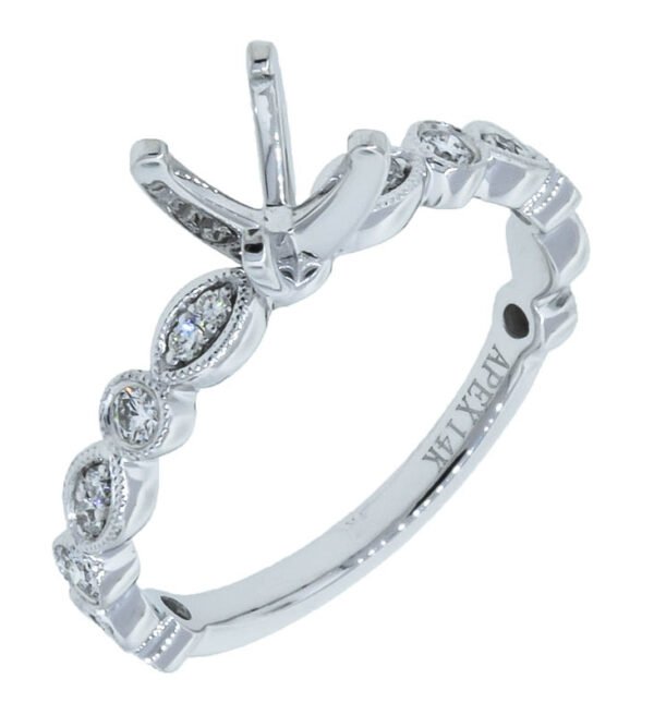 Diamond Accented Ring Mounting