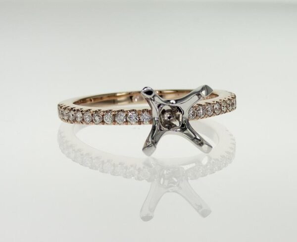 Diamond Accented Ring Mounting