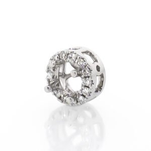 Round Halo Pendant