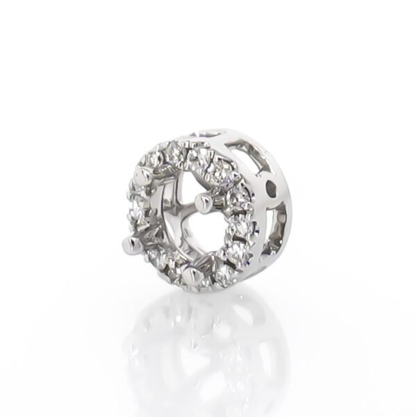 Round Halo Pendant