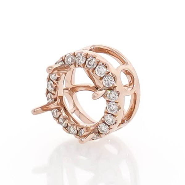 Round Halo Pendant Mounting