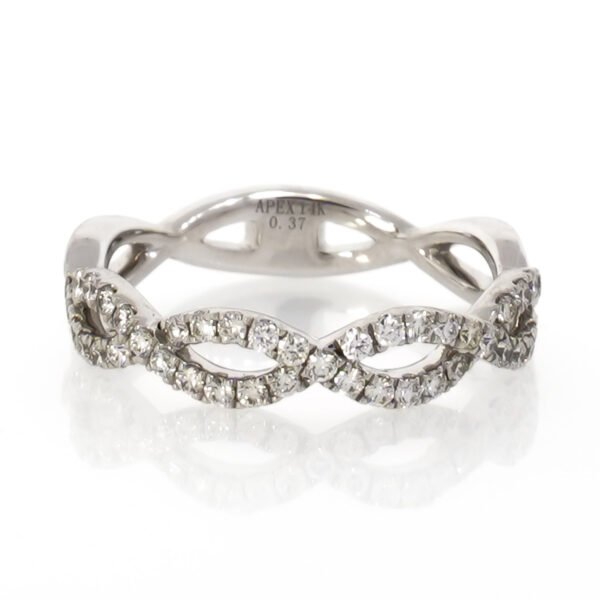 Twist Wedding Band
