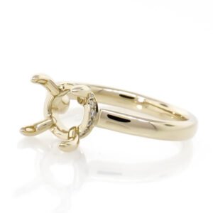 Hidden Halo Ring Mounting