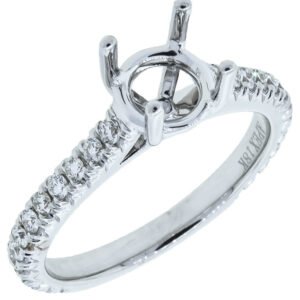 Round Accented Ring Mounting