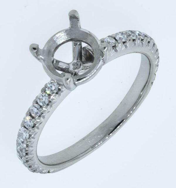 Diamond Accented Ring Mounting