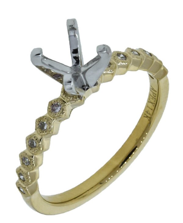 Diamond Accented Ring Mounting