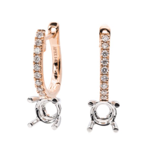 Drop Fashion Earrings Mounting