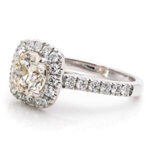 Fancy Shape Halo Ring