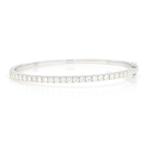 Single Row Bangle Bracelet