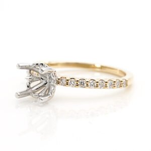 Diamond Accented Ring Mounting