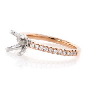 Diamond Accented Ring Mounting