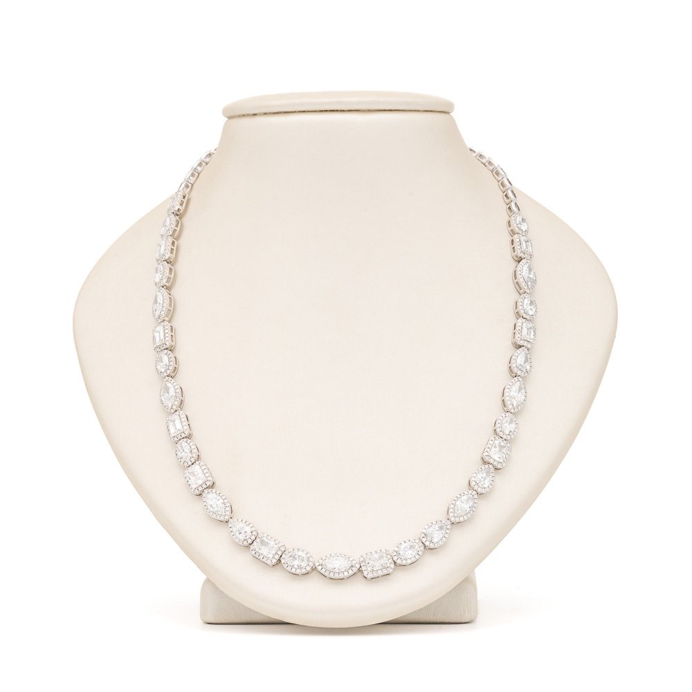 Fancy Shape Fashion Necklace