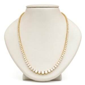 Graduated Tennis Necklace
