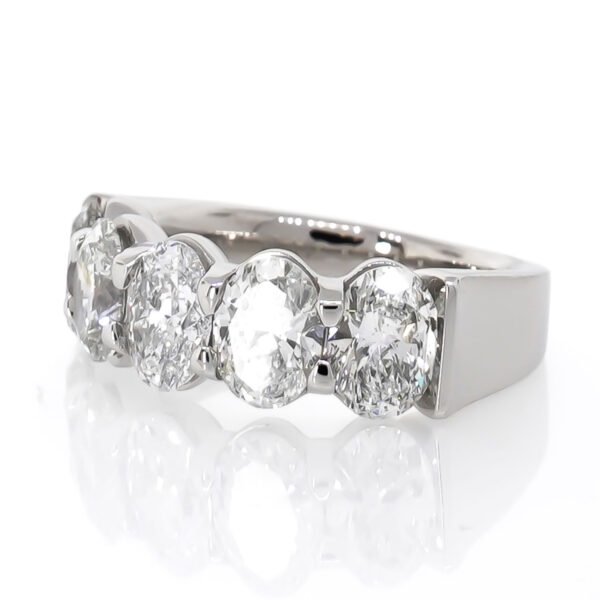 Fancy Shape Multi-Stone Band