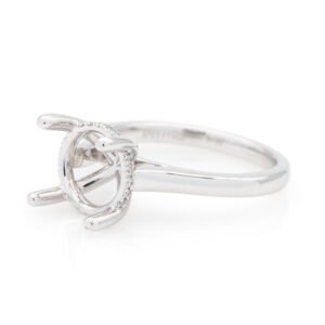 Hidden Halo Ring Mounting