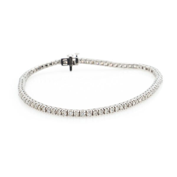 Boxy Link Tennis Bracelet