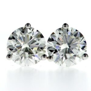 3-Prong Stud Earrings