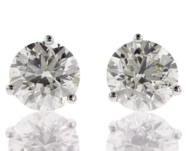 3-Prong Stud Earrings