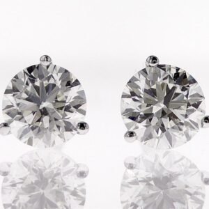 3-Prong Stud Earrings