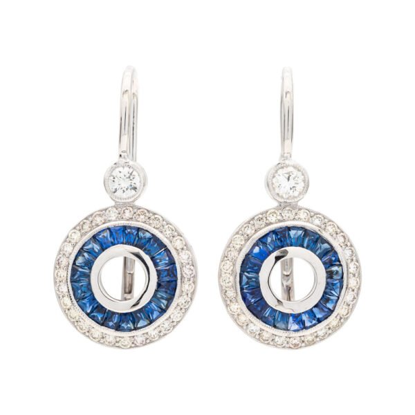 Gemstone Dangle Earrings