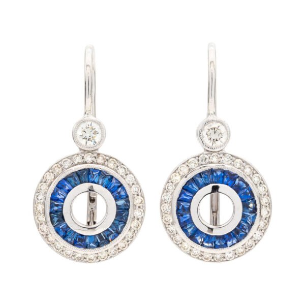 Gemstone Dangle Earrings