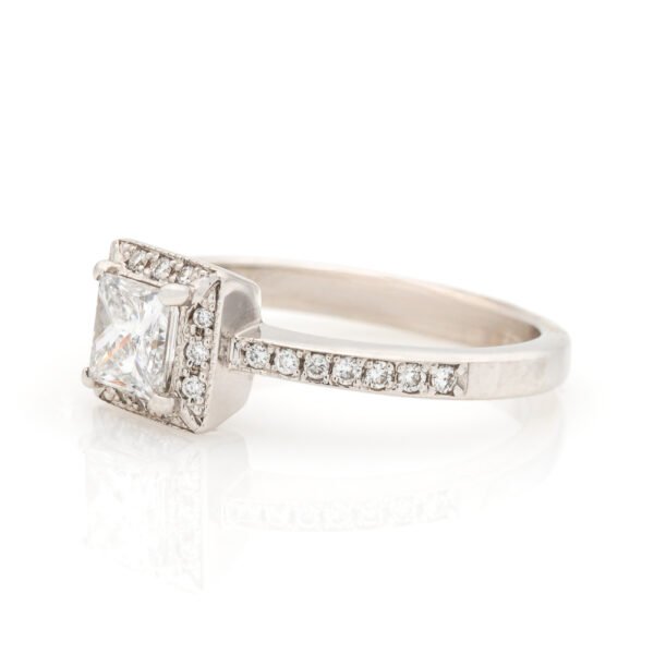 Fancy Shape Halo Ring
