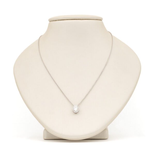 Fancy Shape Halo Pendant