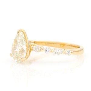 Fancy Shape Accented Ring