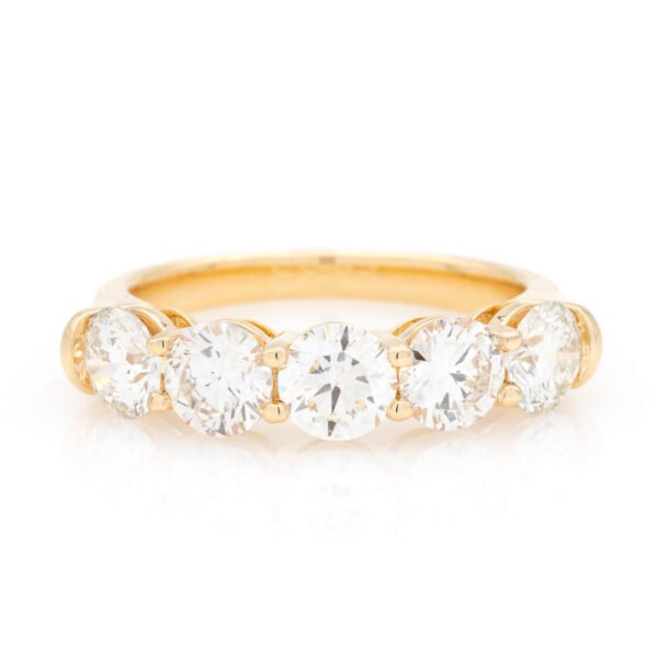 Round Multi-Stone Band