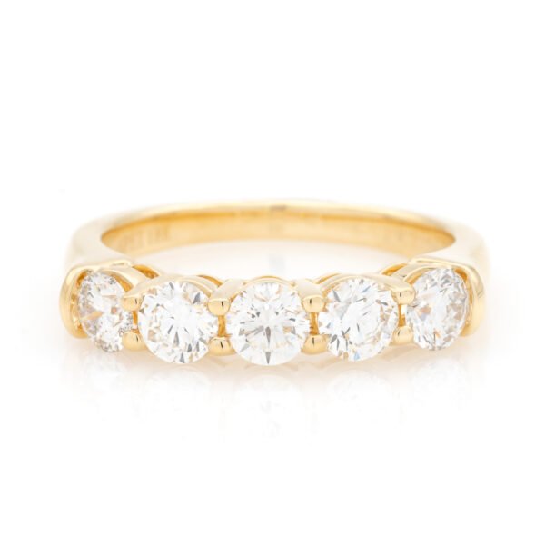 Round Multi-Stone Band