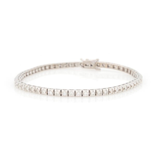 Pyramid Tennis Bracelet
