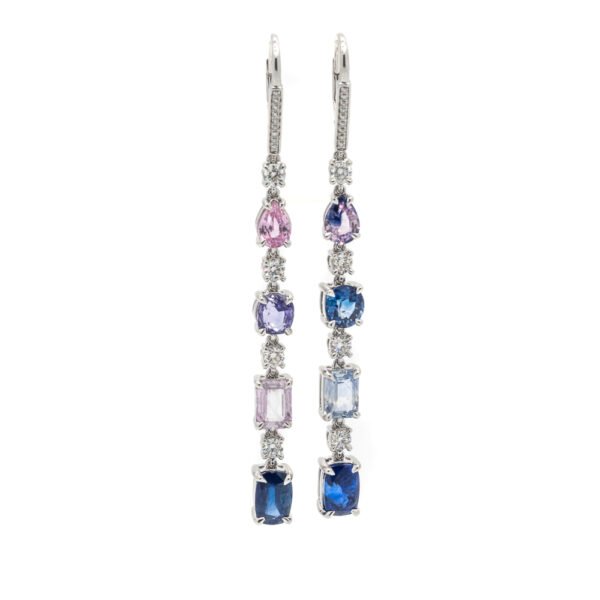 Gemstone Dangle Earrings