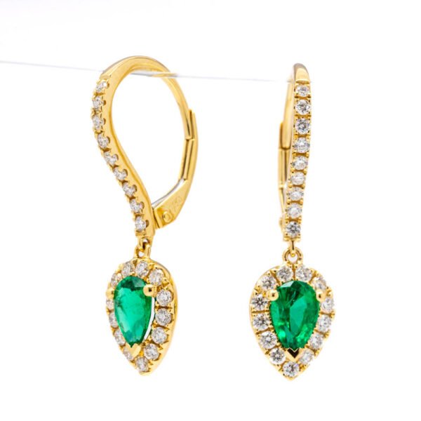 Gemstone Dangle Earrings