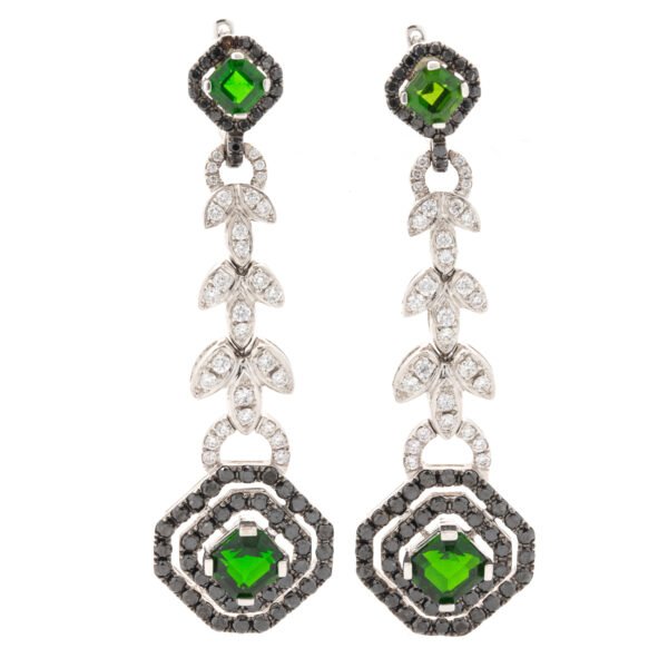 Gemstone Dangle Earrings