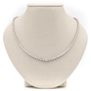 Graduated Tennis Necklace