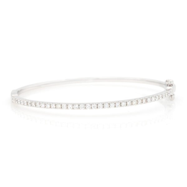 Single Row Bangle Bracelet